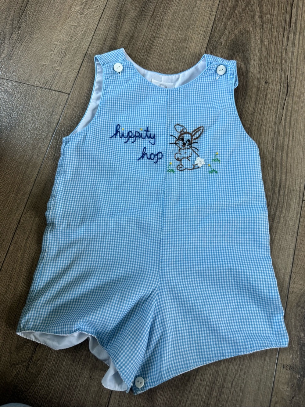 Proper Peony 2t Embroidered Shortall